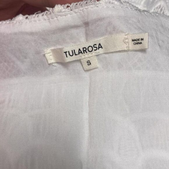 Tularosa Lambross Dress in White Size Small NWT $220 (6-14) - Picture 4 of 5